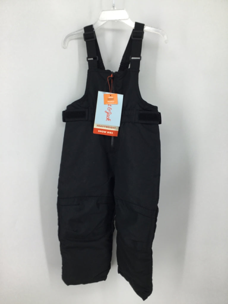 Cat & Jack Child Size 2 Black Solid Outerwear - boys