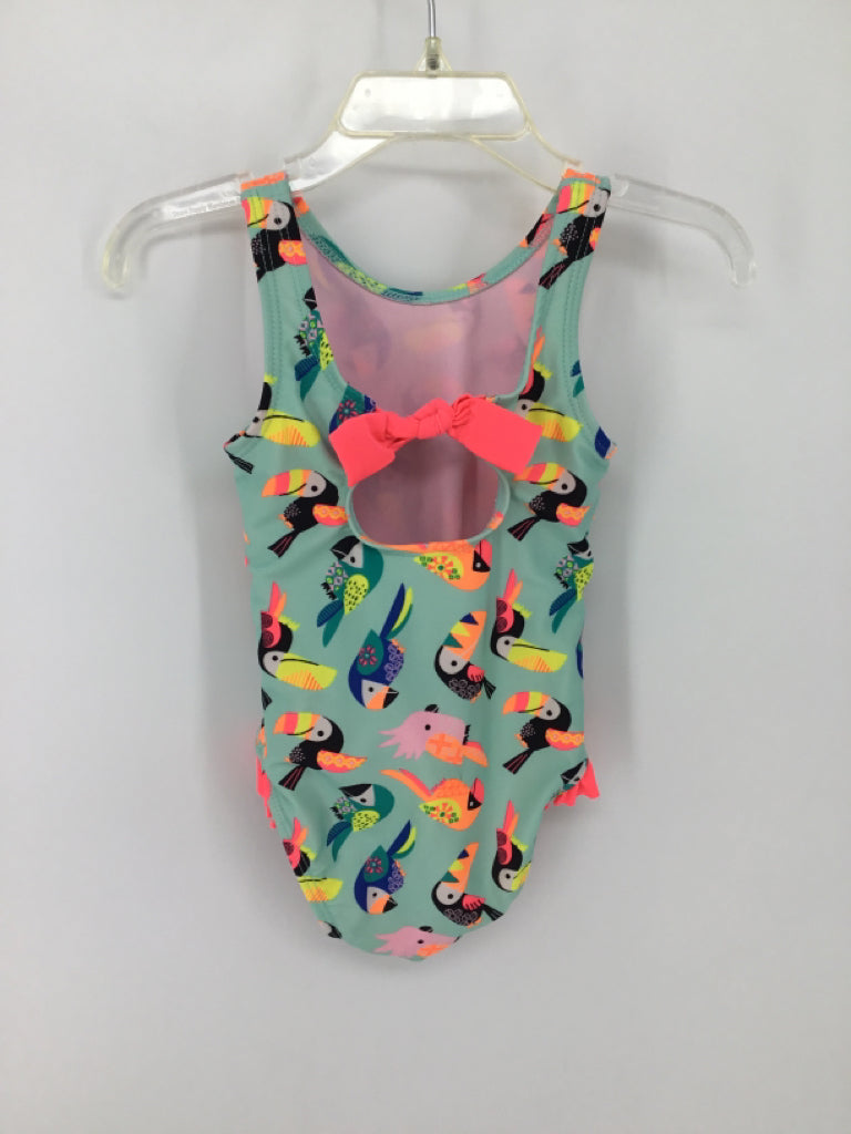 Cat & Jack Child Size 12 Months Blue Swimwear - girls