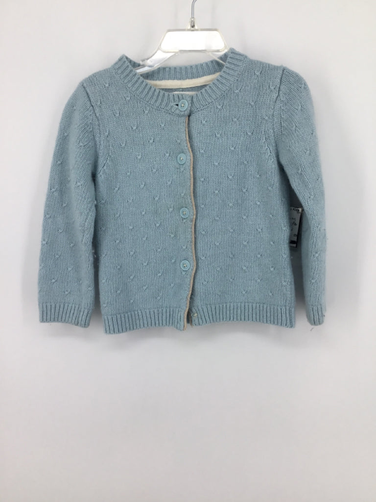 Baby Boden Child Size 18-24 Months Blue Sweater - girls