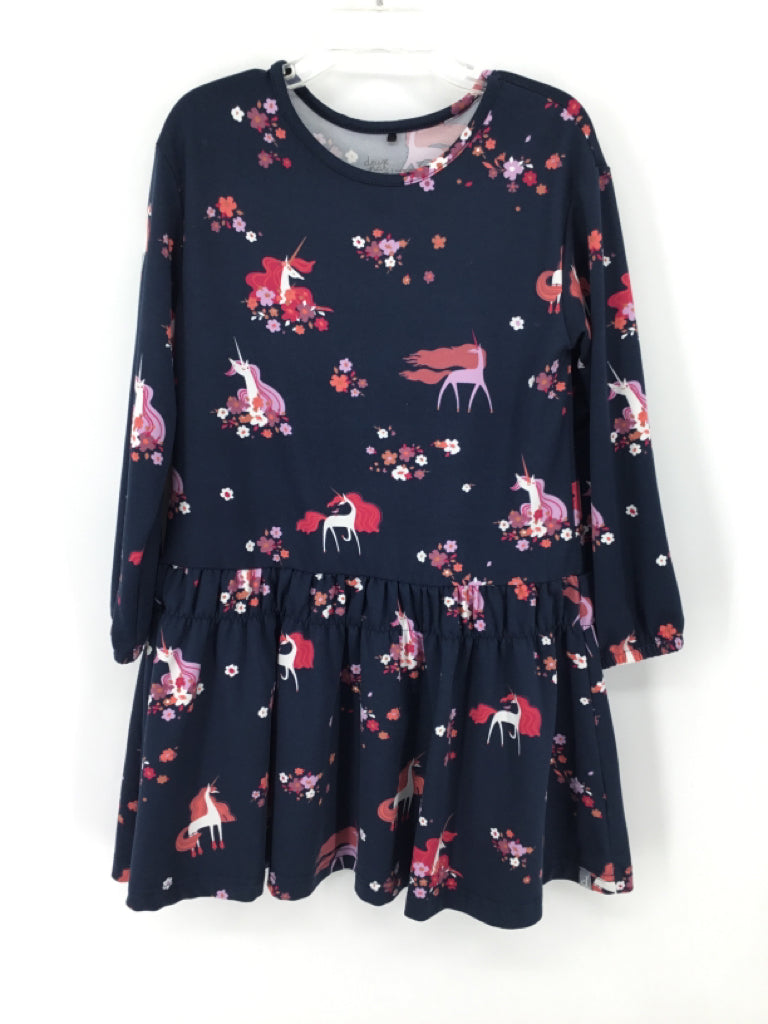 Deux Nar Duex Child Size 5 Navy Dress - girls