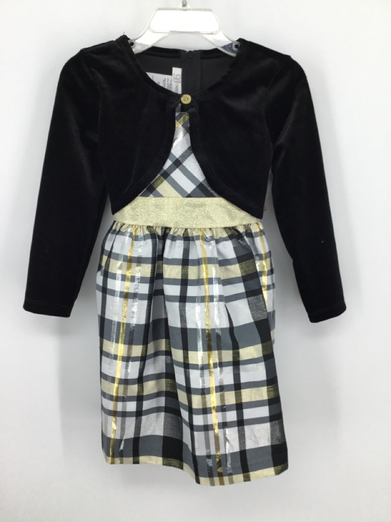 Bonnie Jean Child Size 3 Black Dress - girls