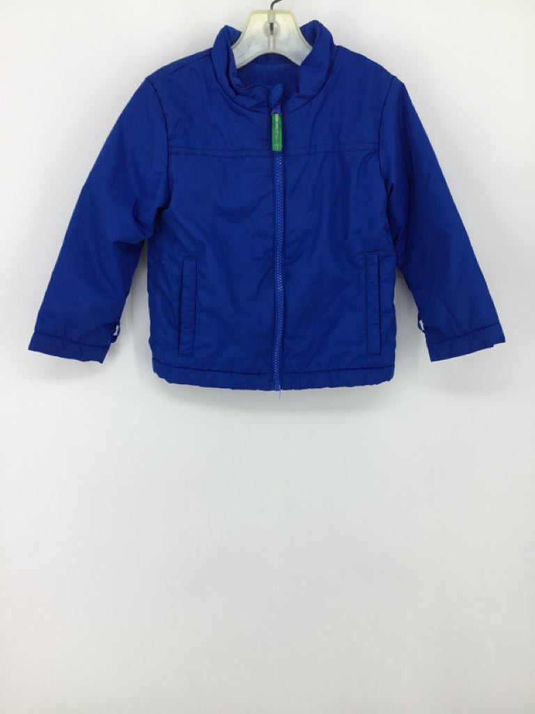 Cat & Jack Child Size 3 Blue Solid Outerwear - boys