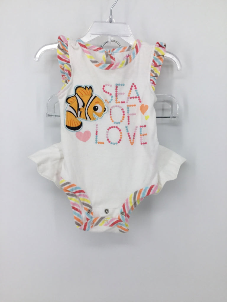 Disney Child Size 12-18 Months White Outfit - girls