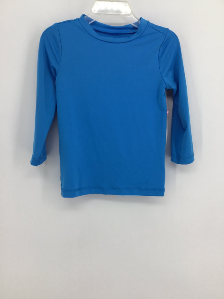 Cat & Jack Child Size 2 Blue Solid Swimwear - boys