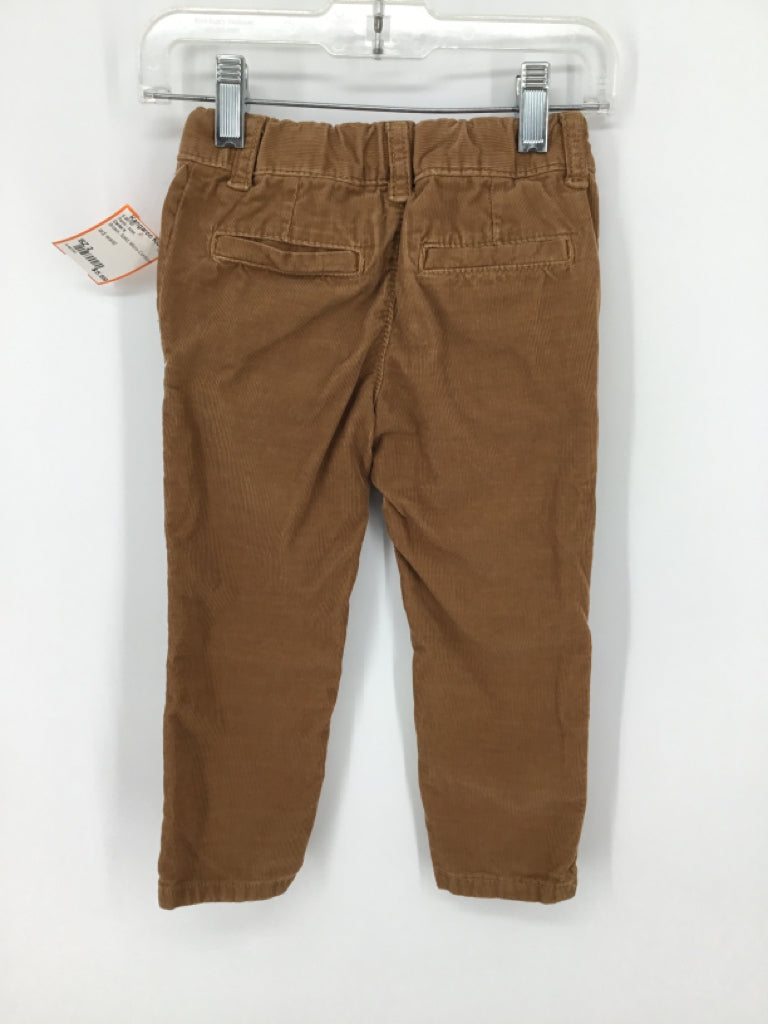 Carter's Child Size 2 Brown Solid Pants - boys