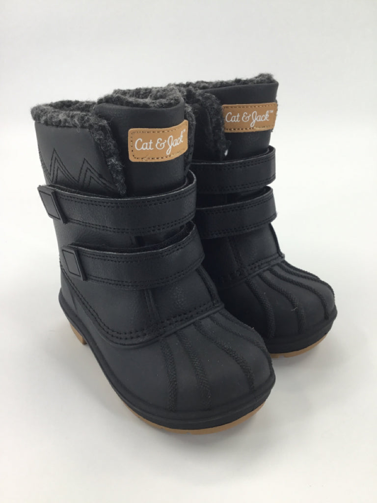 Cat & Jack Child Size 9 Toddler Black Boots