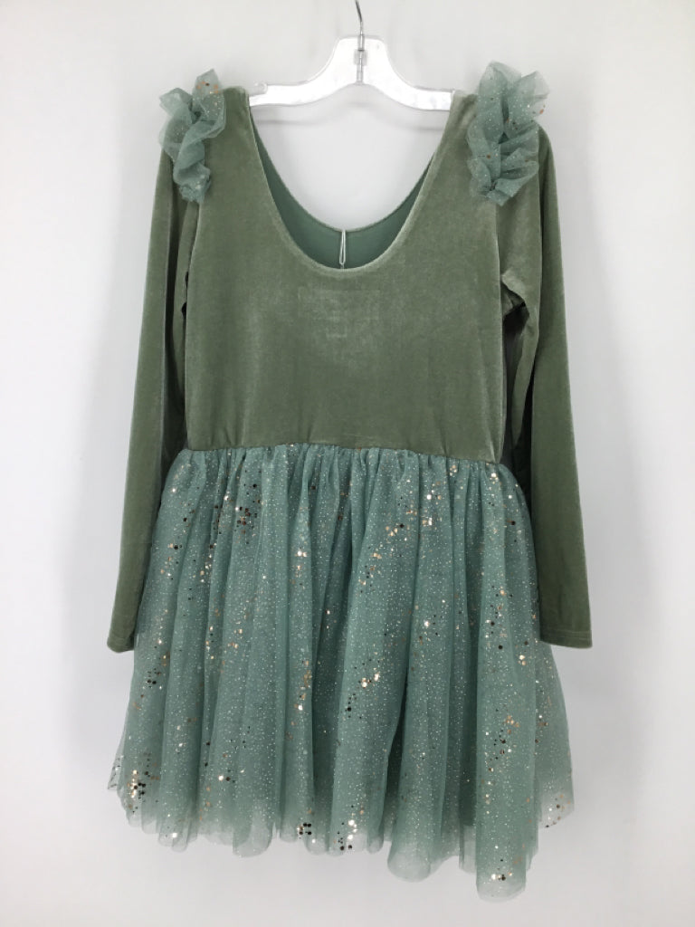 Elestory Child Size 12 Green Dress - girls