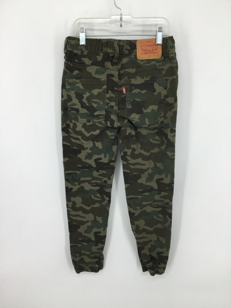 Levi's Child Size 10 Green Camoflage Pants - boys