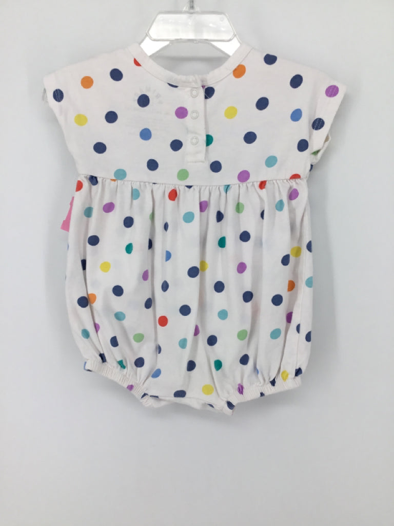 primary Child Size 3-6 Months White Outfit - girls