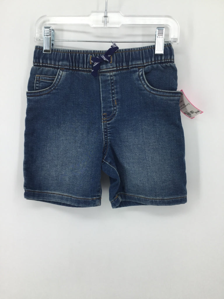 Carter's Child Size 5 Blue Solid Shorts - boys