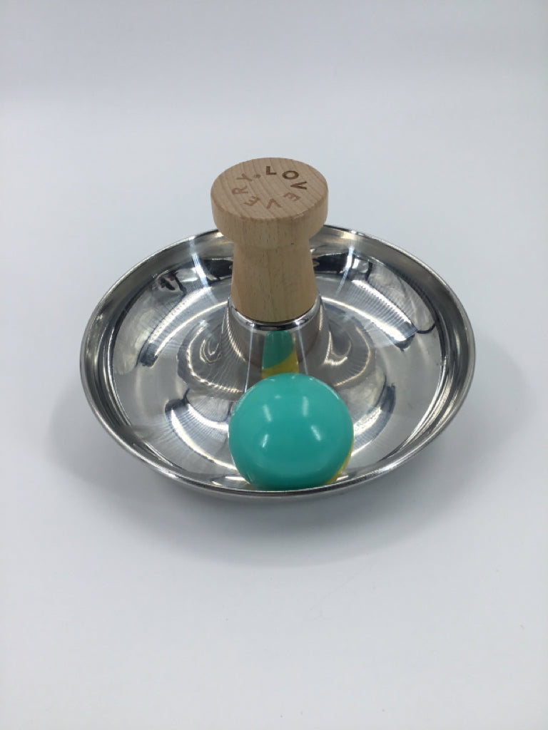 Lovevery Stainless Steel Tip & Turn Toy