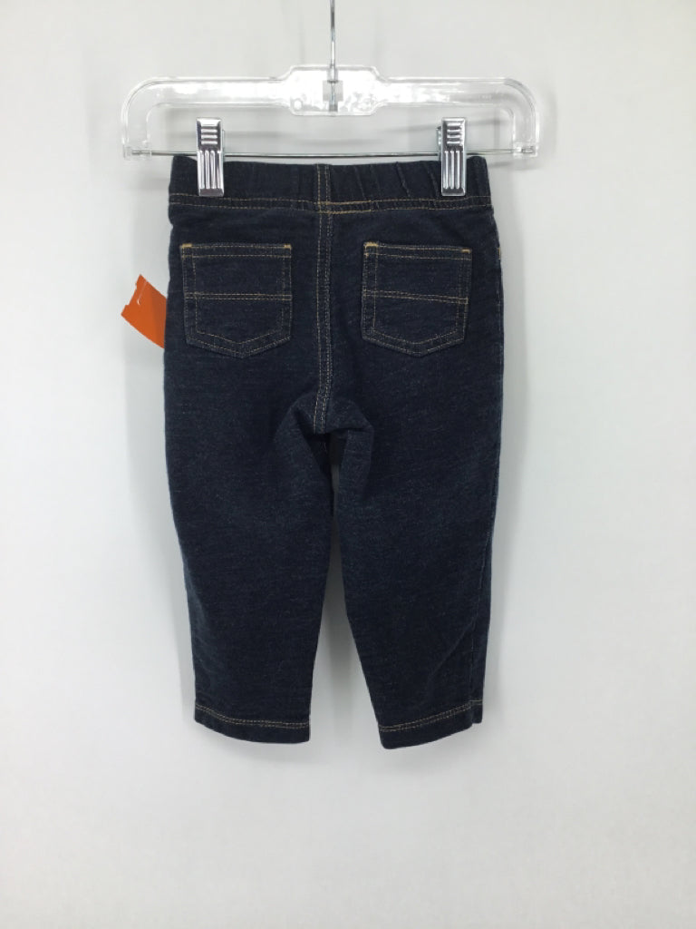 Carter's Child Size 18 Months Blue Solid Pants - boys