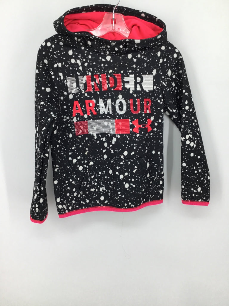 Under Armour Child Size 8 Black Sweatshirt - girls