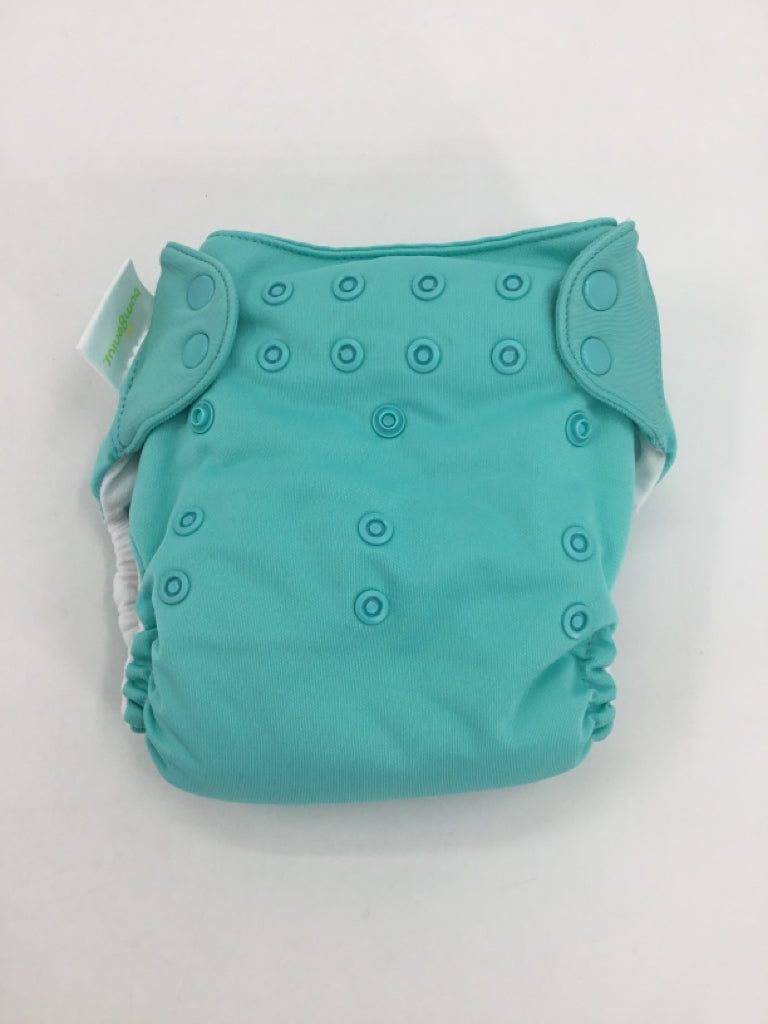 Bum Genius Child Size One Size Blue Solid Pocket Cloth Diaper