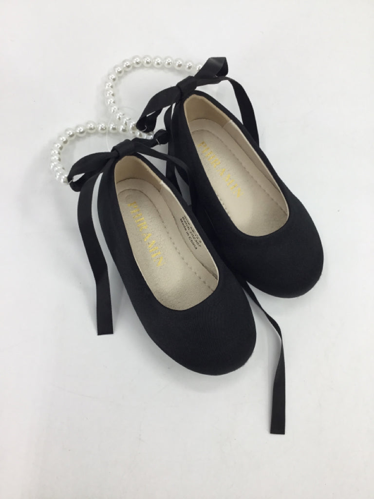 Phiramin Child Size 5 Toddler Black Dress Shoes