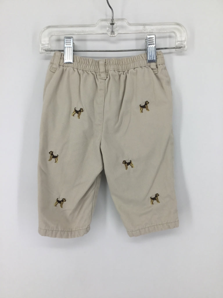 Childrens Place Child Size 3-6 Months Tan Dog Pants - boys