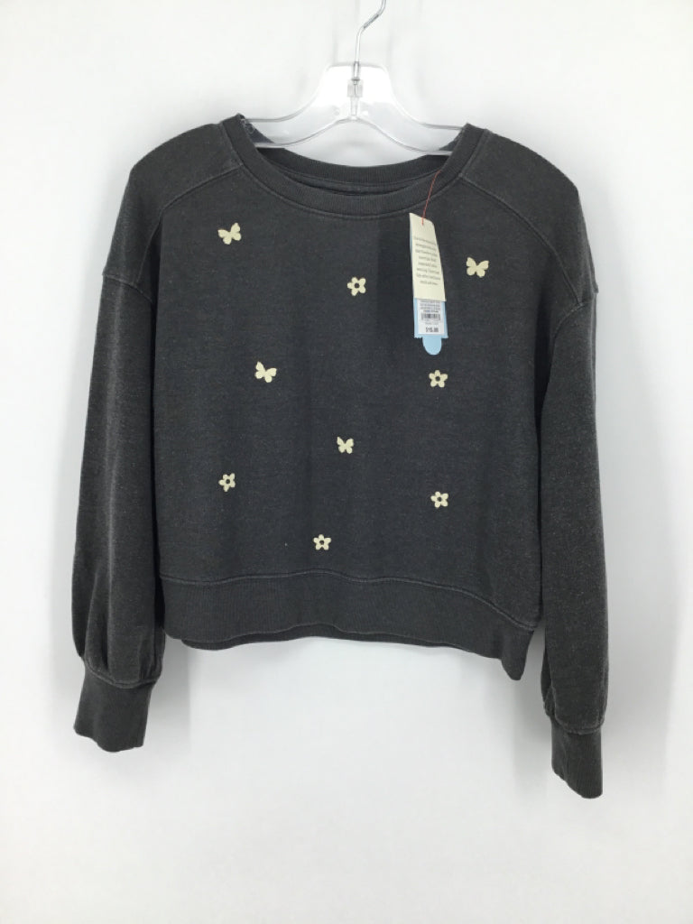 Cat & Jack Child Size 8 Gray Sweatshirt - girls