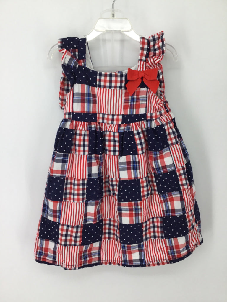 Gymboree Child Size 3 Navy Stars & Stripes Dress