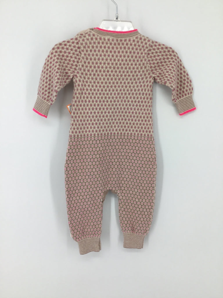 The Bonnie Mob Child Size 0-3 Months Pink Outfit - girls