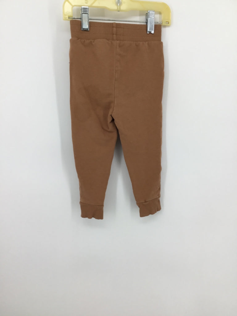 Play by Little Sleepies Child Size 2 Tan Solid Pants - boys