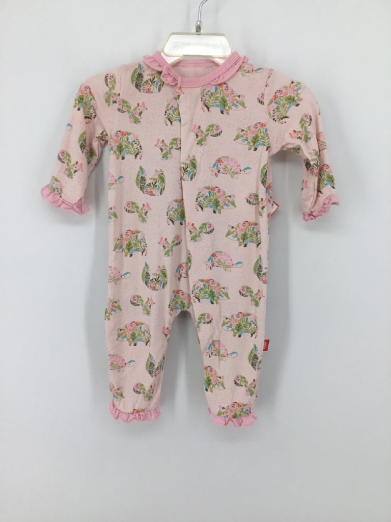 Magnetic Me Child Size Newborn Pink Pajamas - girls