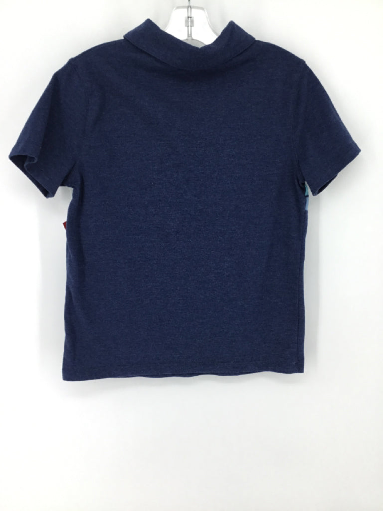 Cat & Jack Child Size 8 Navy Stripe Shirt - boys