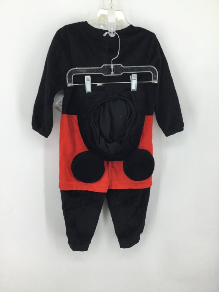 Disney Child Size 2 Black Mickey Mouse Halloween Costume