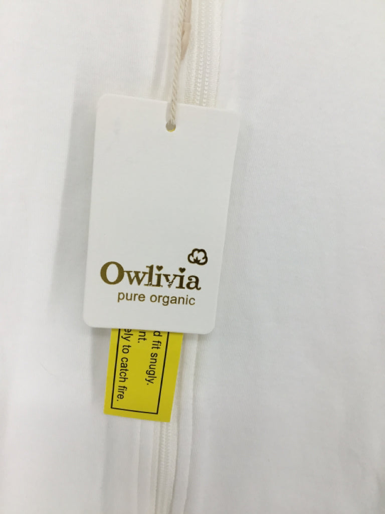 Owlivia Child Size 3-6 Months White Sleepers