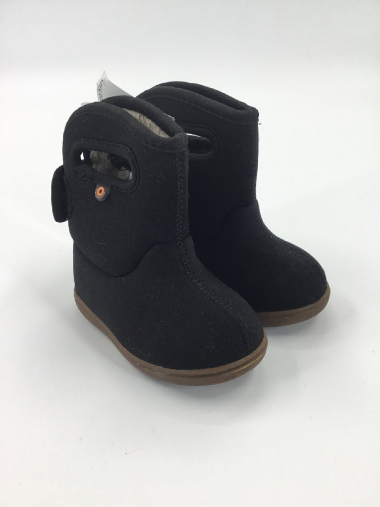Bogs Child Size 5 Toddler Black Boots