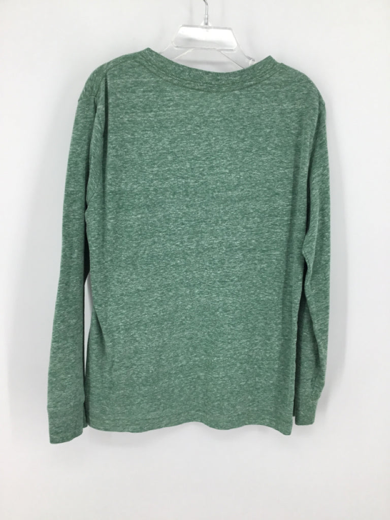 Ralph Lauren Child Size 7 Green Marbled T-shirt - boys
