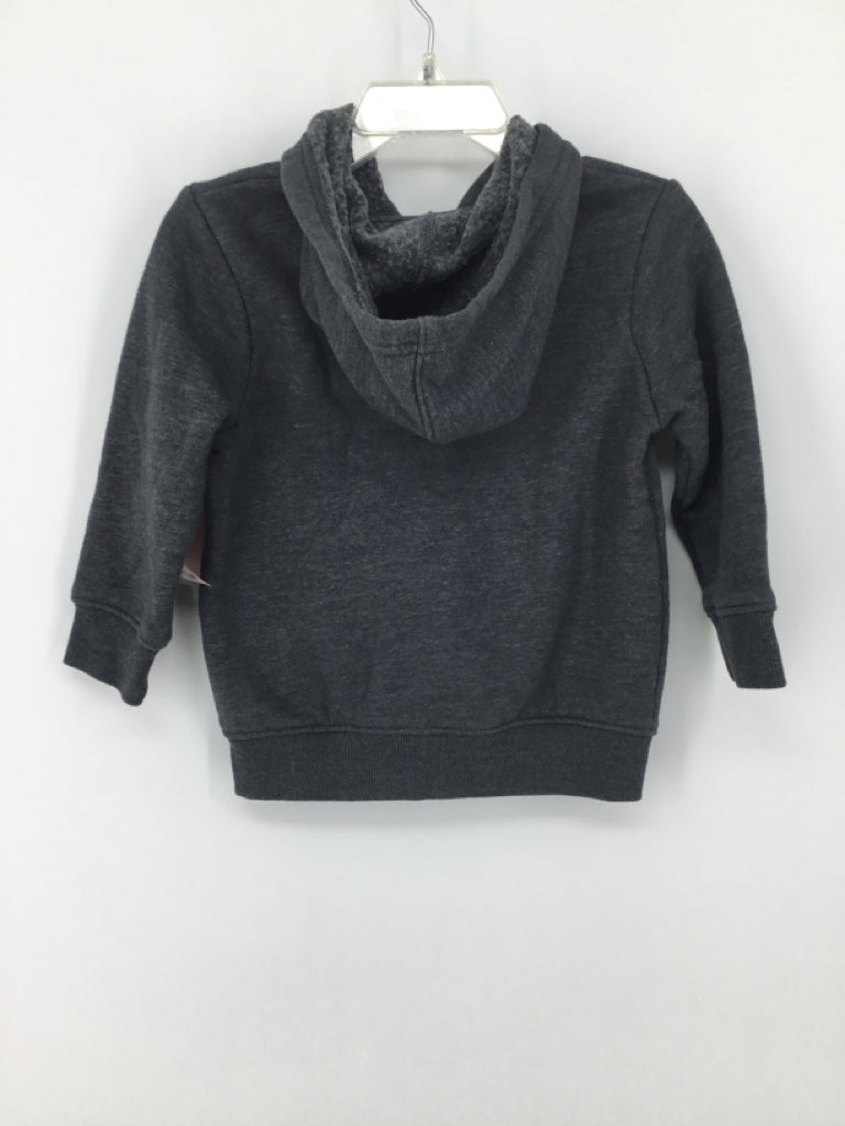 Cat & Jack Child Size 18 Months Gray Solid Hoodie - boys