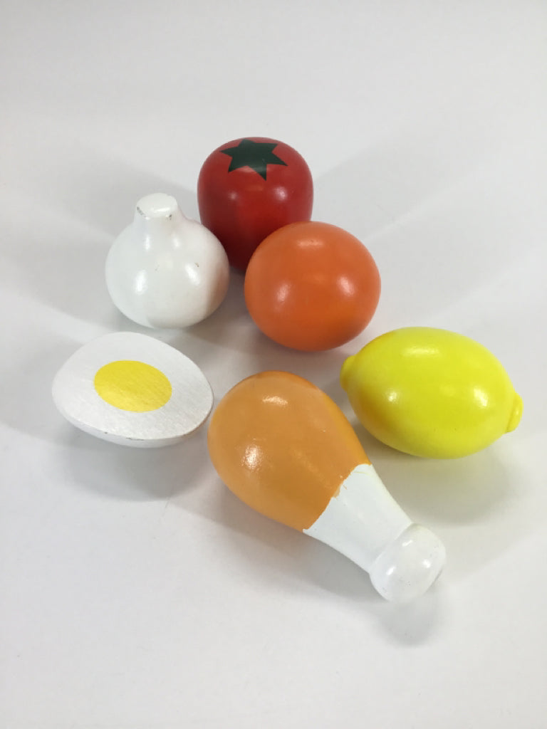 Wooden Play Food