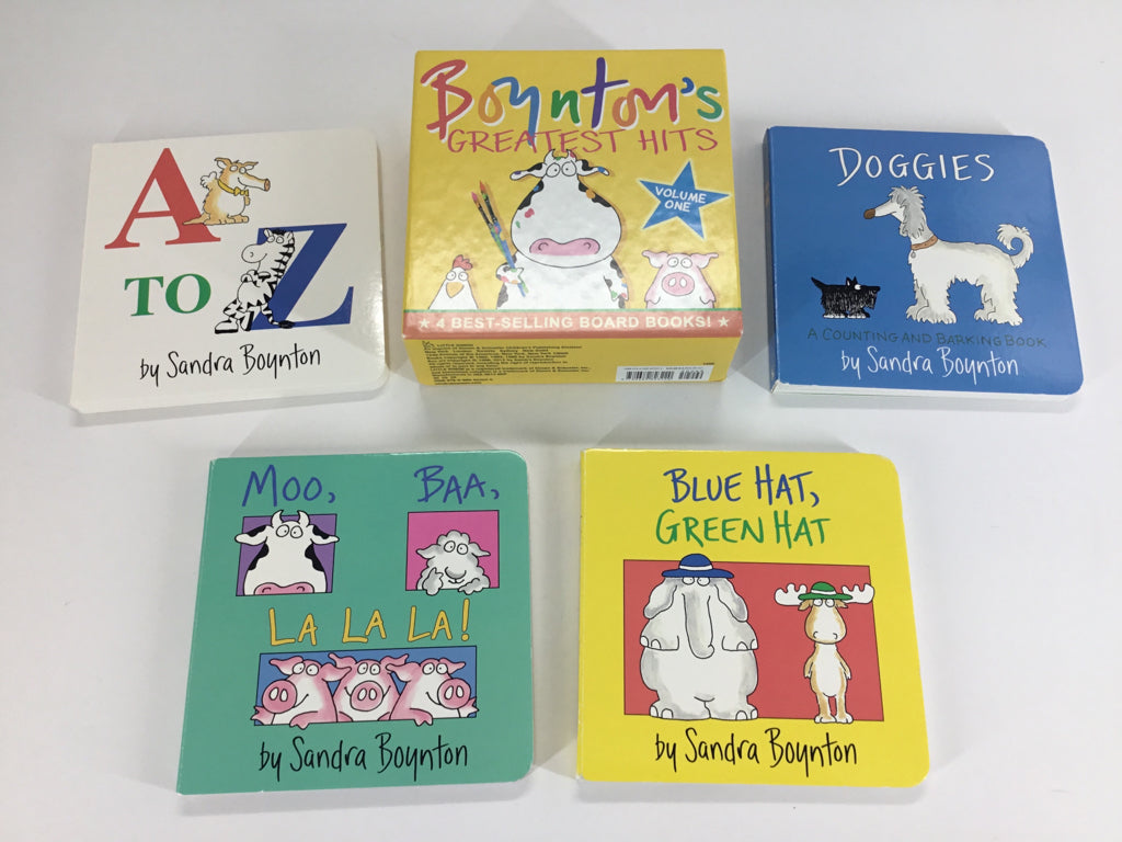 Boynton's Greatest Hits Volume 1 Box Set Board Books