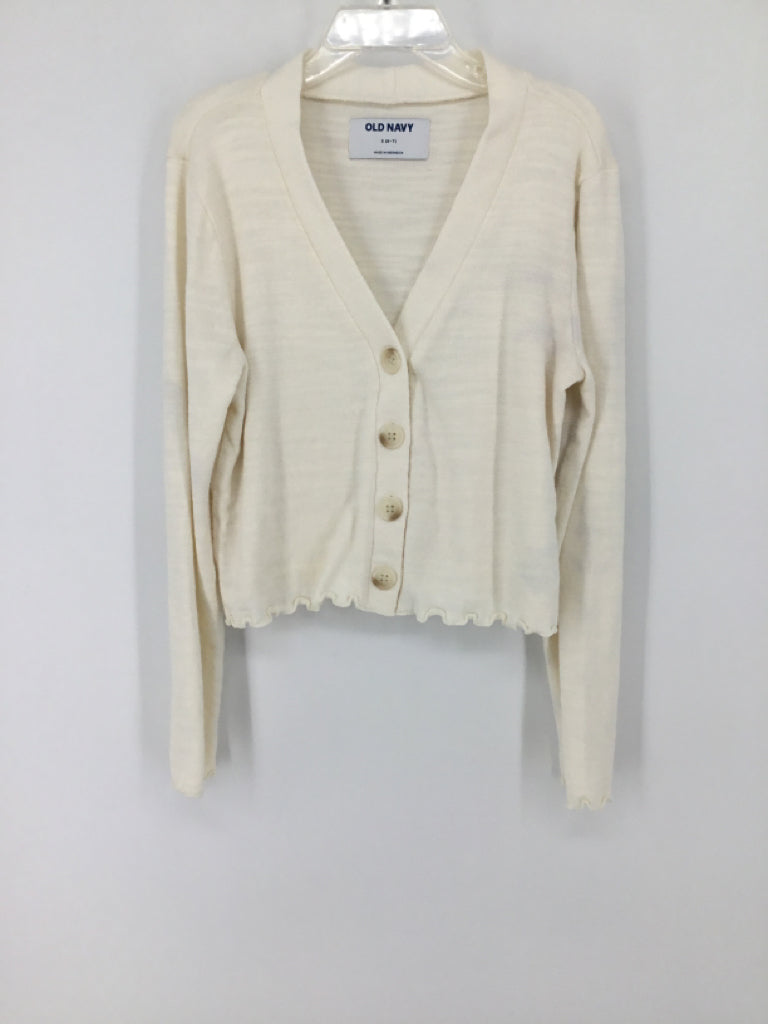 Old Navy Child Size 6 Cream Sweater - girls
