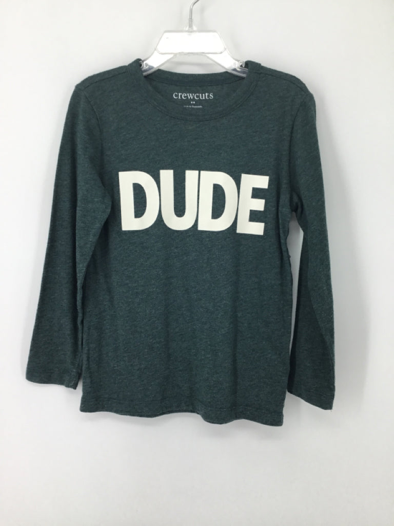 Crewcuts Child Size 4 Green screen printed T-shirt - boys