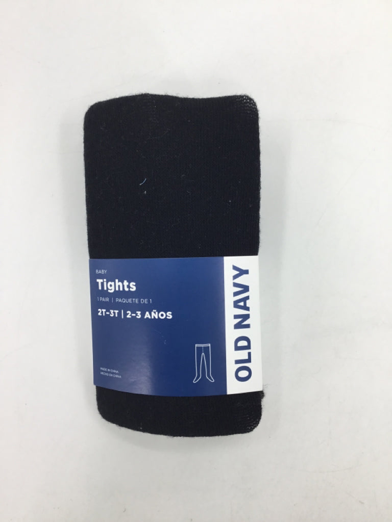 Old Navy Child Size 2 Black Tights - girls