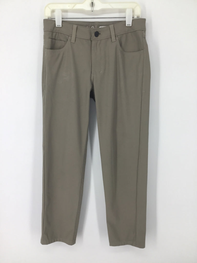 Johnnie-O Child Size 10 Gray Solid Pants - boys