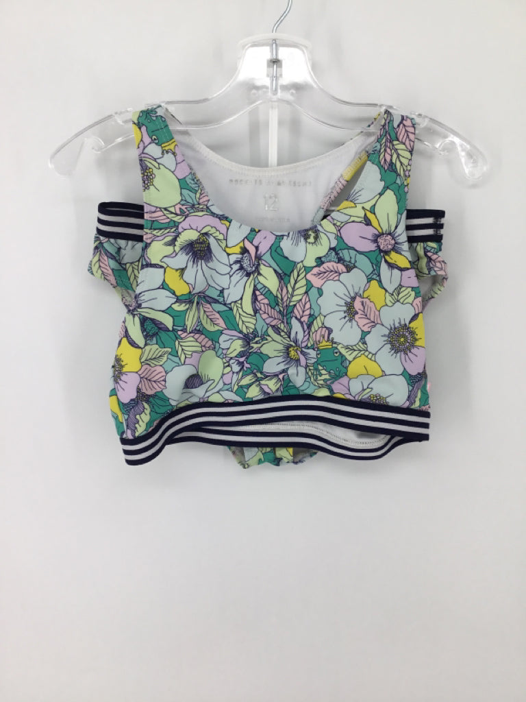 Rockets of Awesome Child Size 12 Multi-Color Swimwear - girls