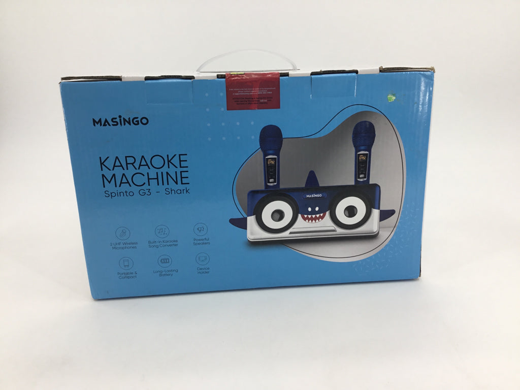 MASINGO Shark Karaoke Machine