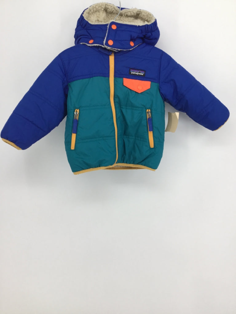 Patagonia Child Size 12-18 Months Blue Solid Outerwear - boys
