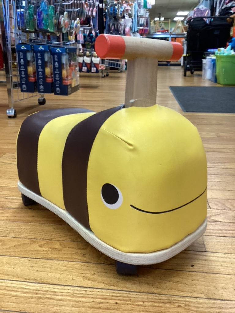 B. toys Wooden Bee Ride-On