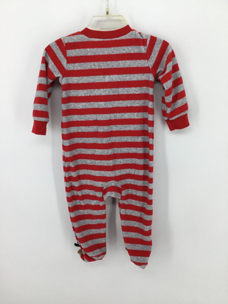 Just One You Made by Carters Child Size 9 Months Red Christmas Sleeper