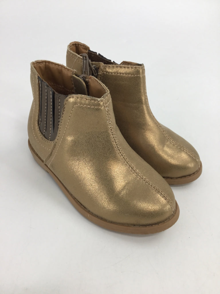 Simple Joys made by Carters Child Size 6 Toddler Gold Boots