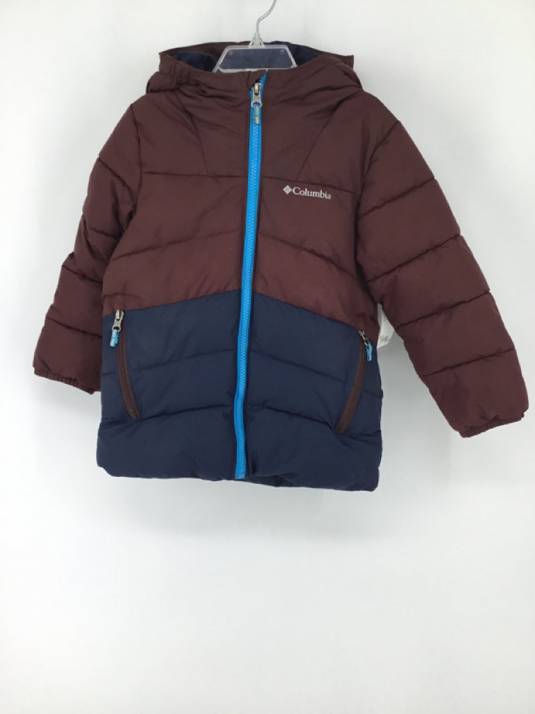 Columbia Child Size 4 Burgundy Outerwear - girls