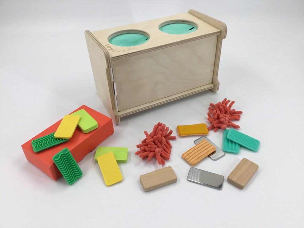 Lovevery Guessing and Matching Sensory Tactile Box