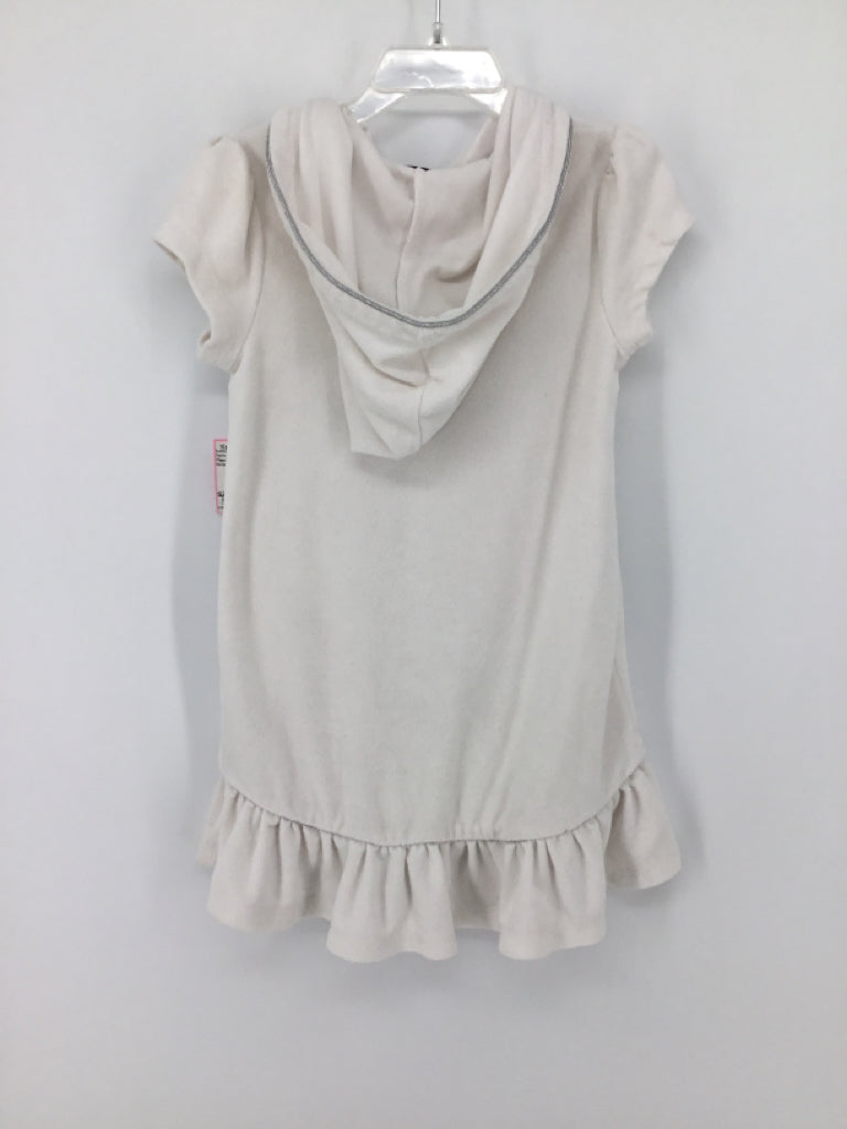 Flapdoodles Child Size 4 White Swimwear - girls