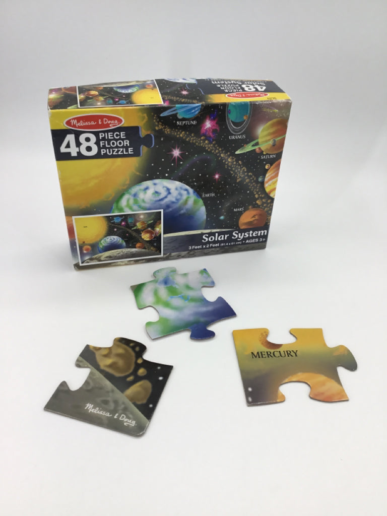 Melissa & Doug Solar System Floor Puzzle - 48 pcs