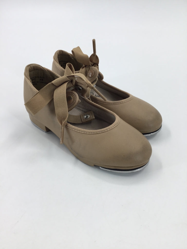Capezio Child Size 10 Tan Sport/Dance Shoes
