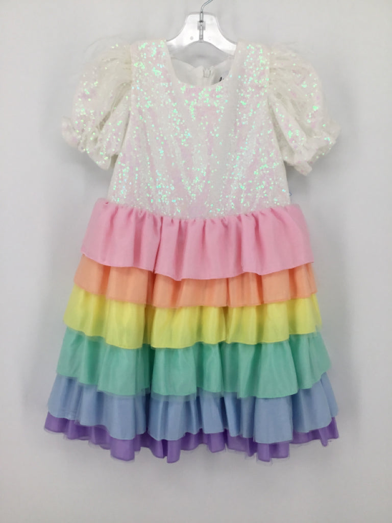 Lola & the Boys Child Size 10 Multi-Color Dress - girls
