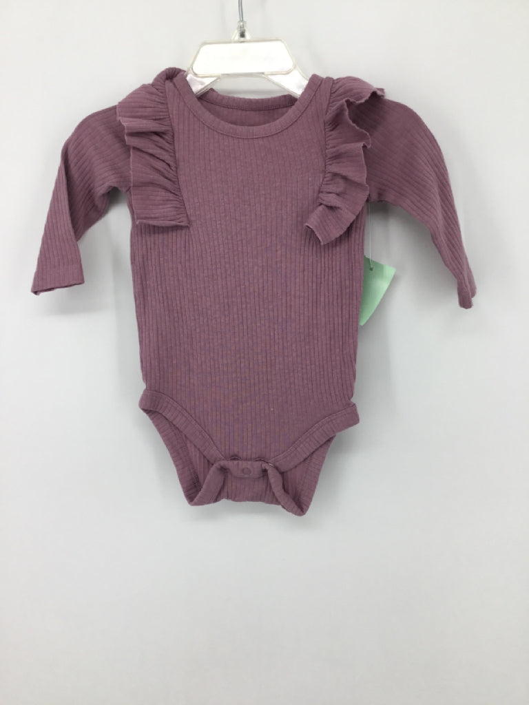 Cat & Jack Child Size 0-3 Months Purple Onesie